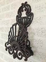 Support de tuyau en fonte - résistant aux intempéries - design de 1900